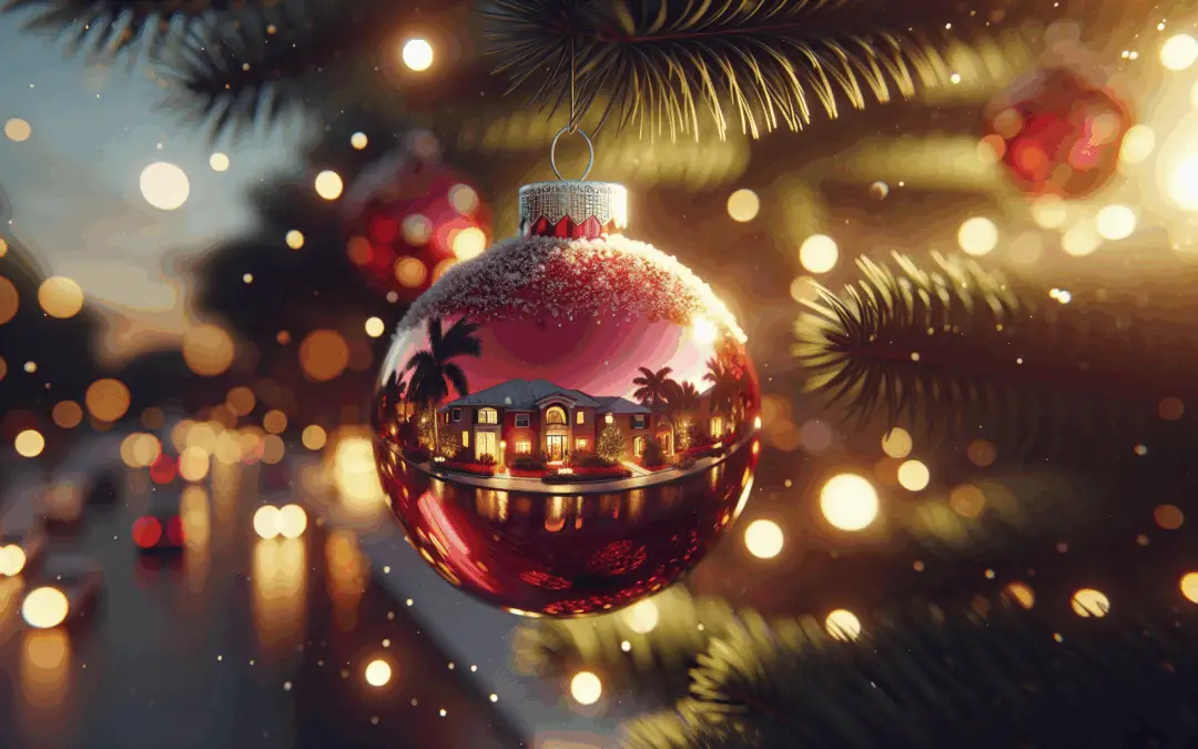 Christmas Eve in Coral Springs Neighborhood Lights and Holiday Cheer