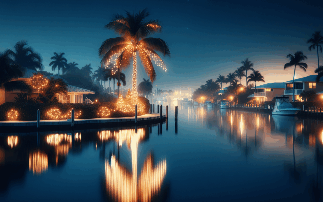 Fort Lauderdale Glows on Christmas Eve