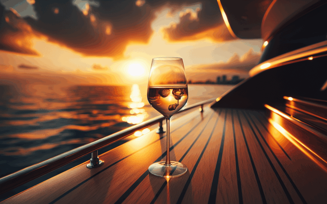 We Spoke Quietly on the Yacht Off the Broward Coast