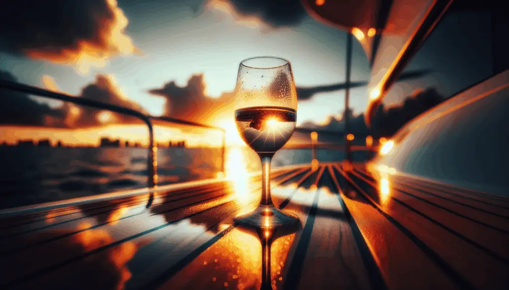 We Spoke Quietly on the Yacht Off the Broward Coast